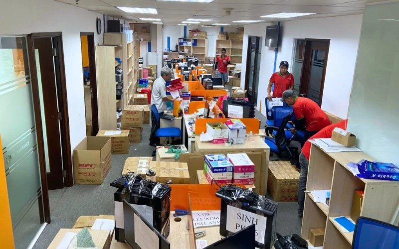 Dịch vụ chuyển nhà trọn gói Trung Hiếu giá rẻ uy tín 2025 chuyển văn phòng trọn gói